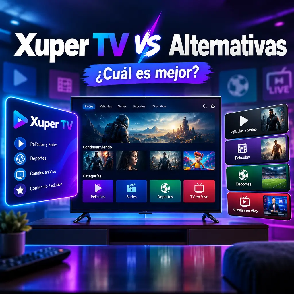 Xuper TV frente a sus alternativas: ¿cuál es mejor?