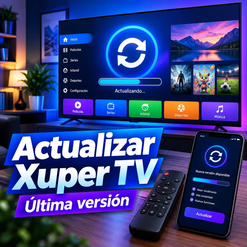 Cómo actualizar Xuper TV a la última versión